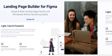 Free Landing Page Figma Website Template