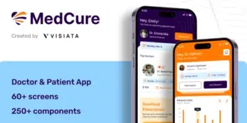 Medical Booking App for Online Consultations - Doctor & Patient UI Kit